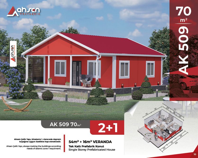 AK 509 70m2