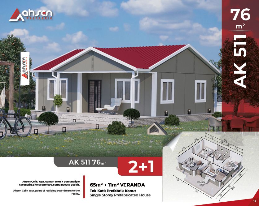 AK 511 76m2
