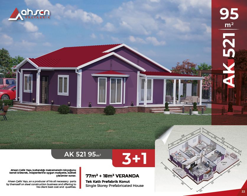 AK 521 95m2